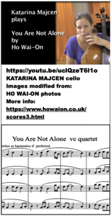 You Are Not Alone Quartet for One